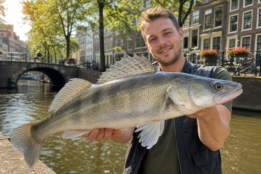 Zanderangeln in Holland